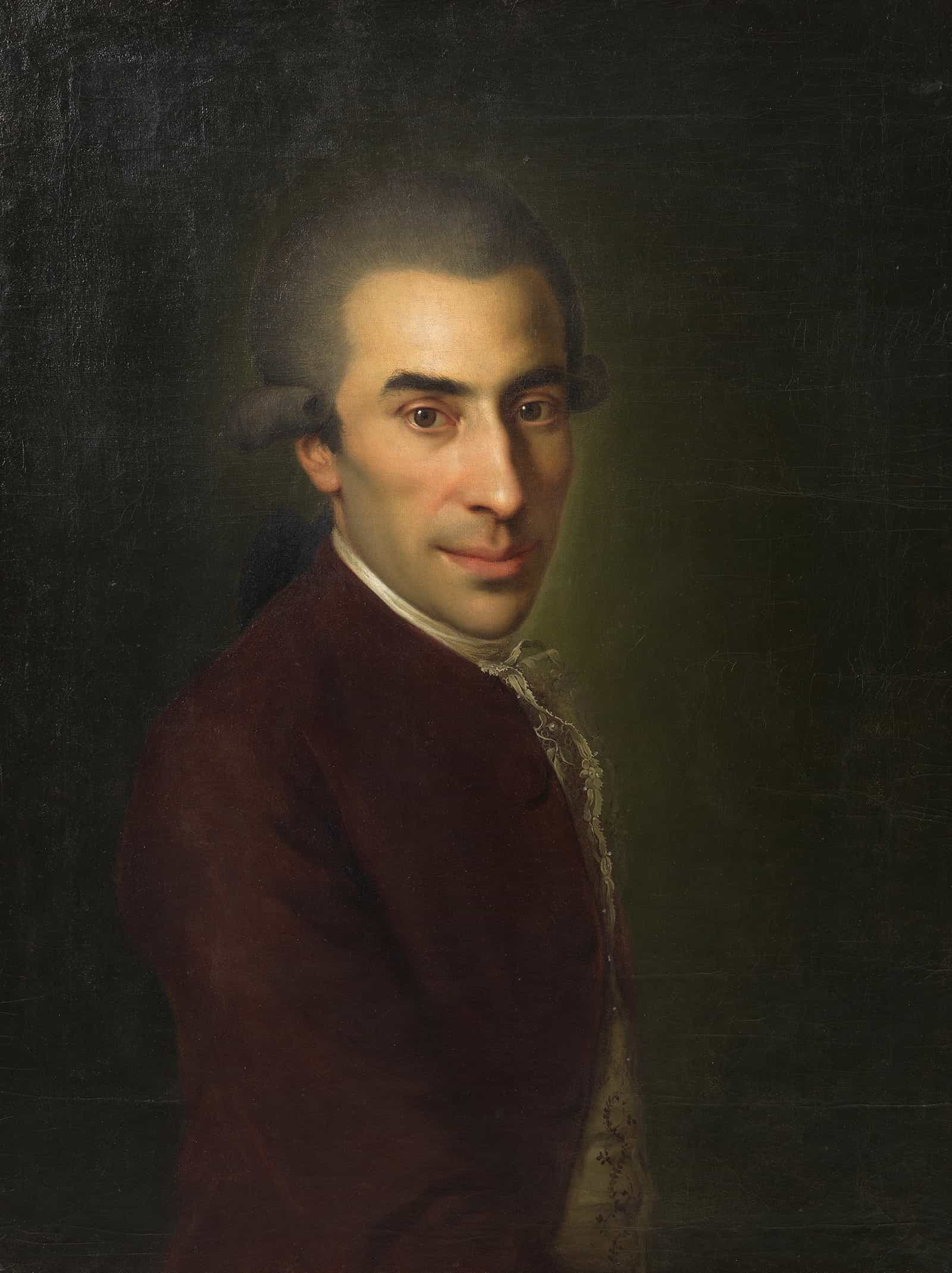 Ignaz Von Born Geologe Und Mineraloge Around by Johann Baptist Von Lampi The Elder