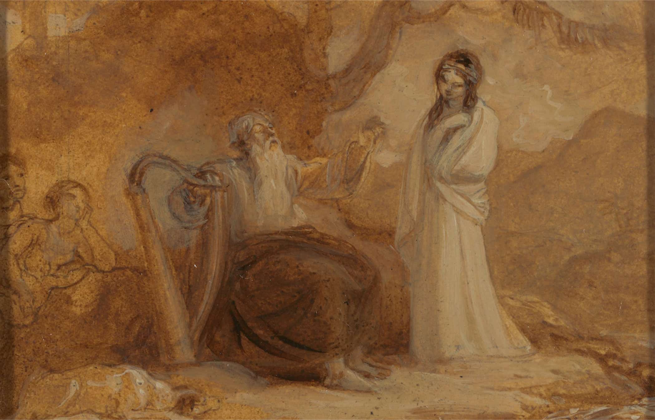 Illustration For Shakespeares A Winters Tale Or Cymbeline by Robert Smirke
