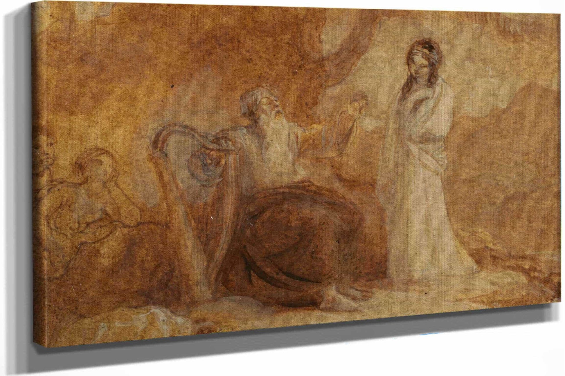 Illustration For Shakespeares A Winters Tale Or Cymbeline by Robert Smirke