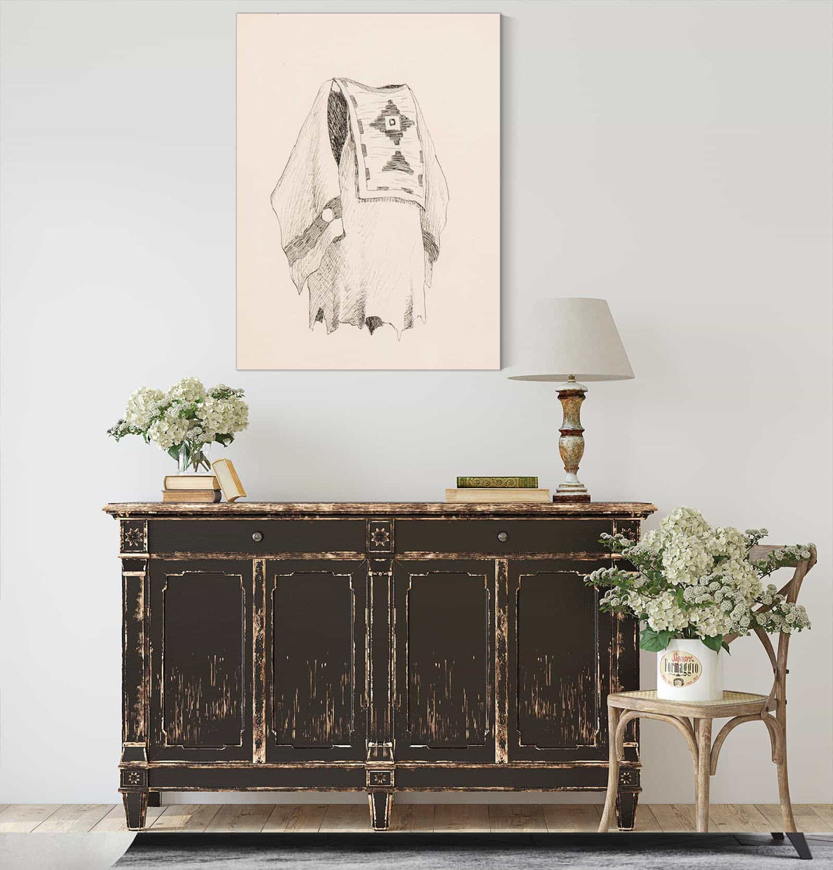 Illustration For The Song Of Hiawatha  by Frederic Remington