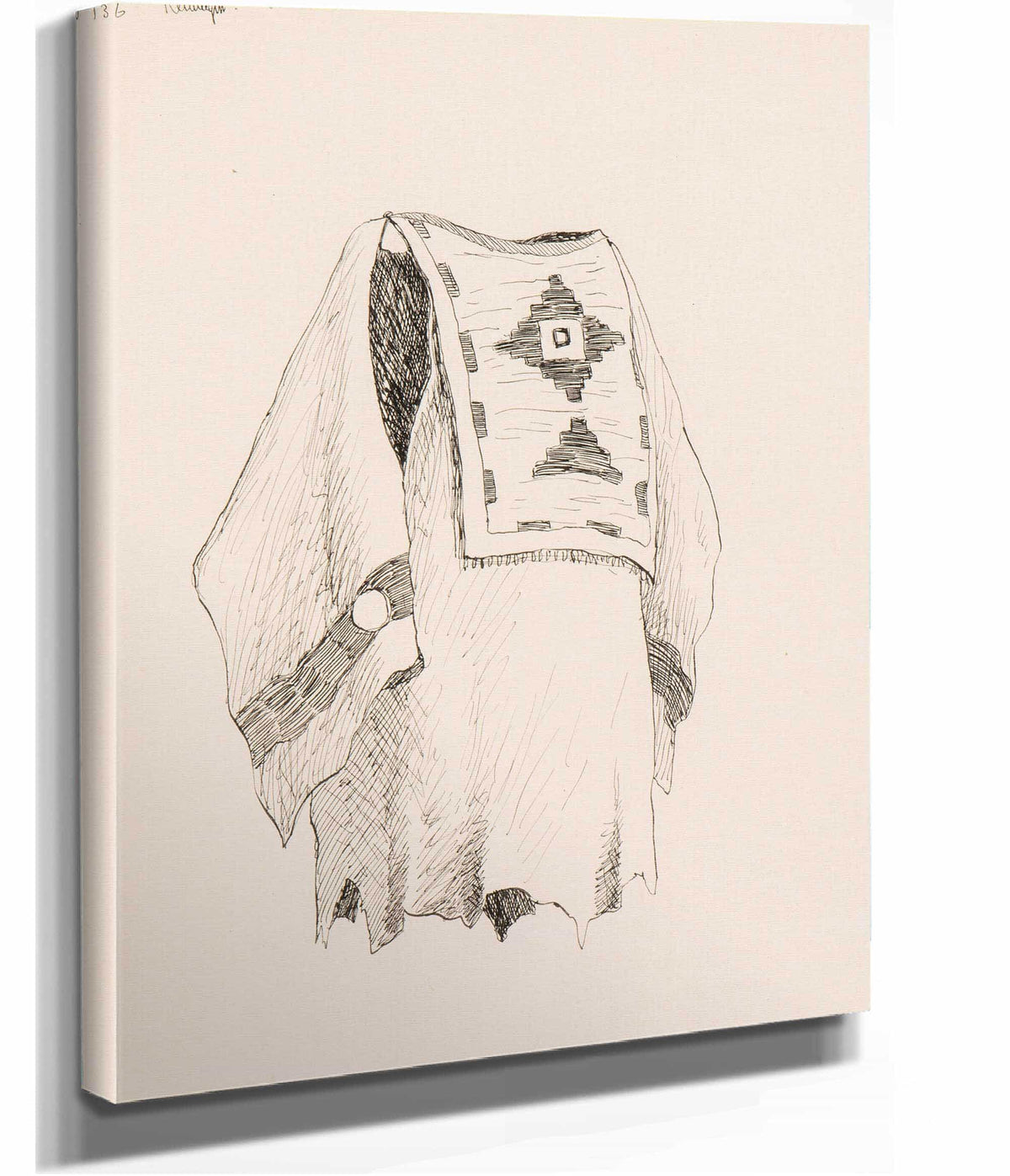 Illustration For The Song Of Hiawatha  by Frederic Remington