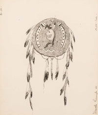 Illustration For The Song Of Hiawatha  by Frederic Remington