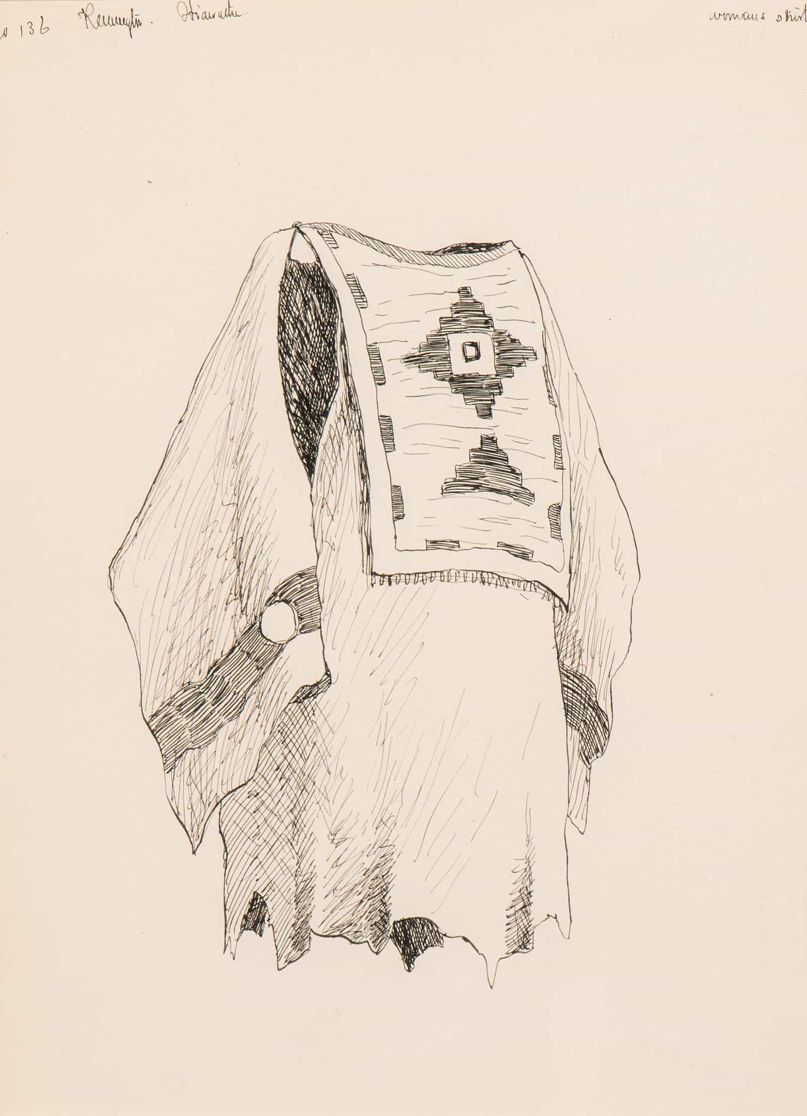 Illustration For The Song Of Hiawatha  by Frederic Remington