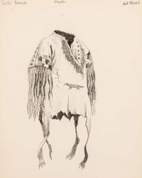 Illustration For The Song Of Hiawatha  by Frederic Remington