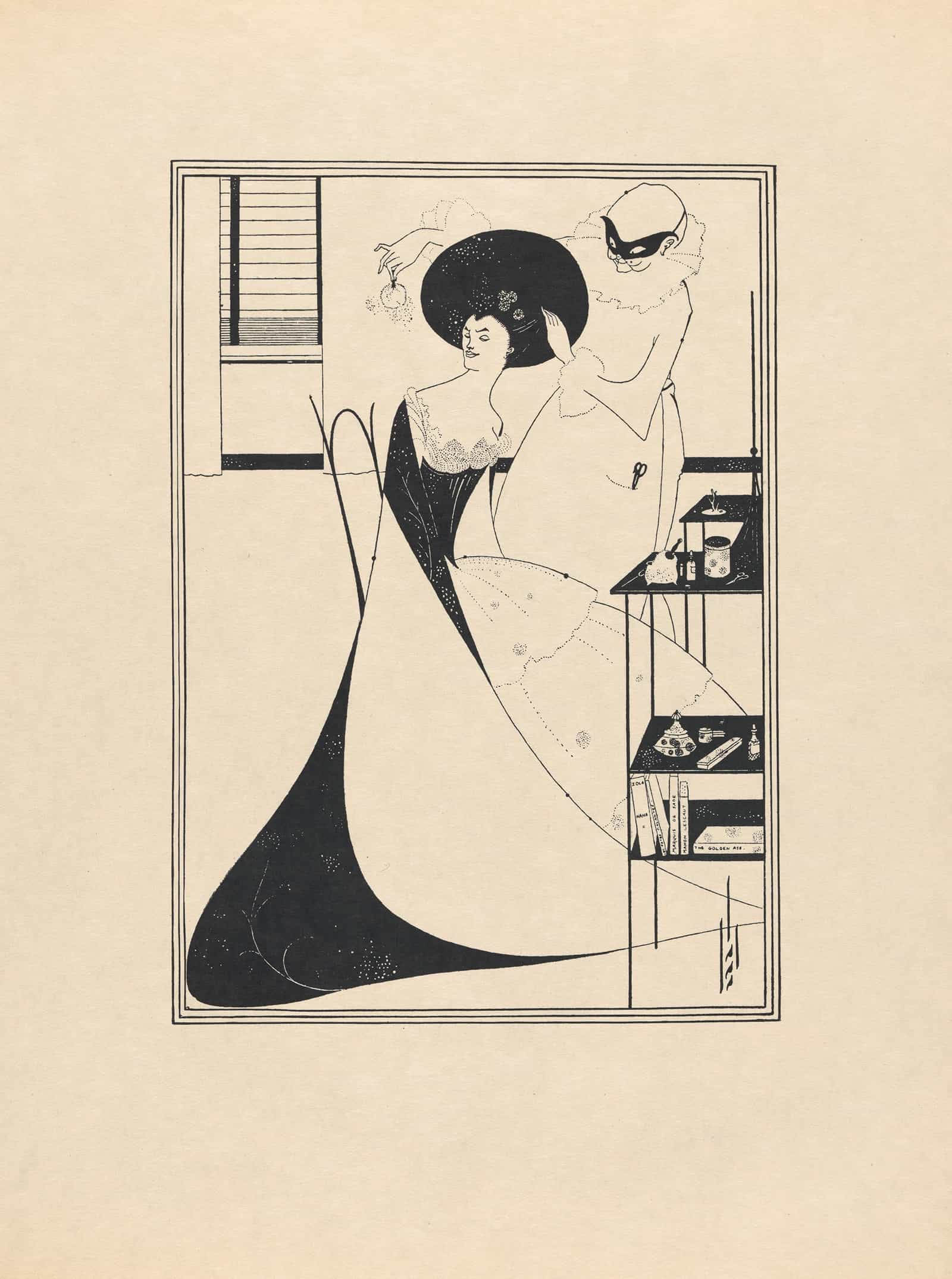 Illustration To Salome By Oscar Wilde by Aubrey Vincent Beardsley