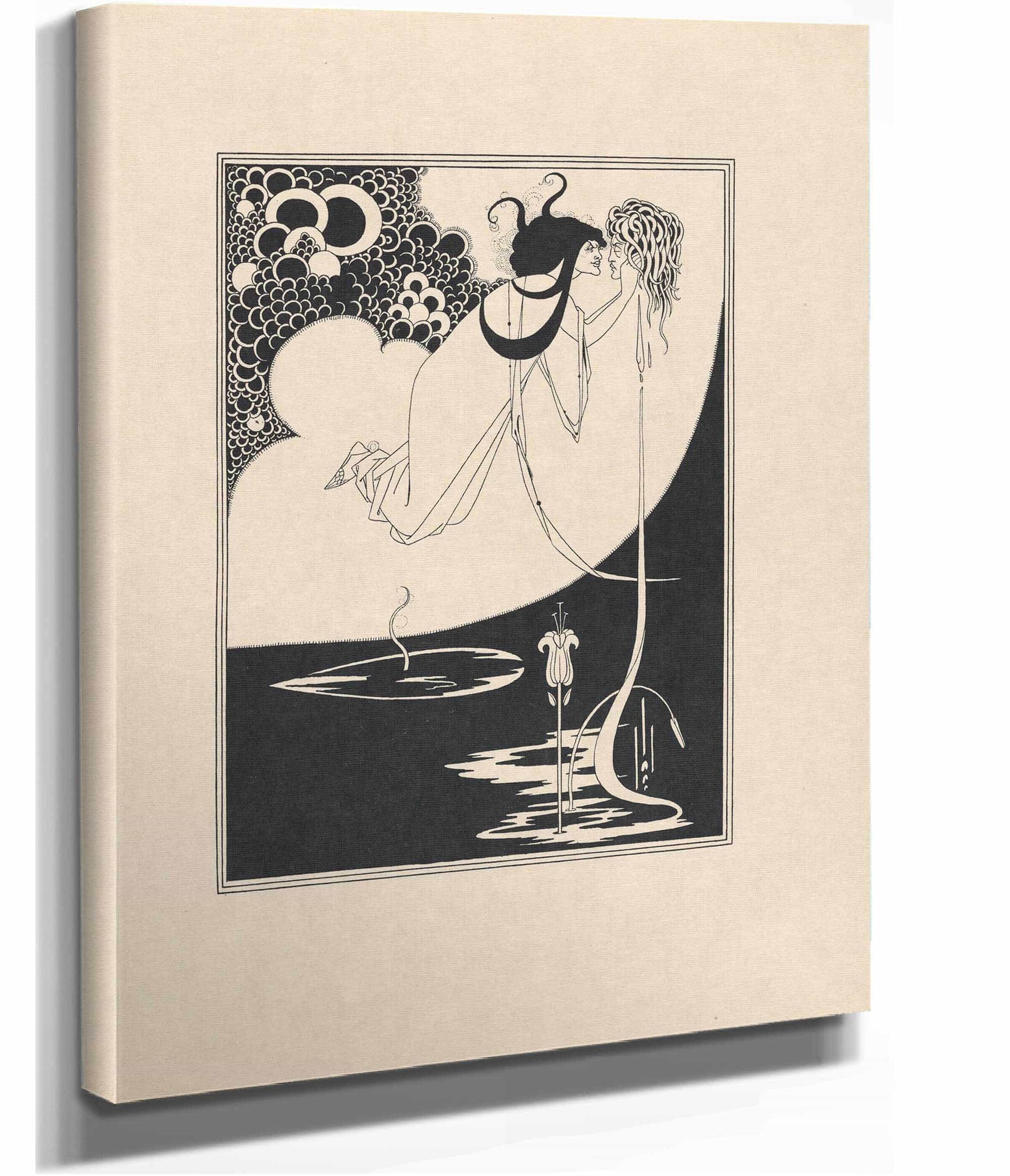 Illustration To Salome By Oscar Wilde by Aubrey Vincent Beardsley
