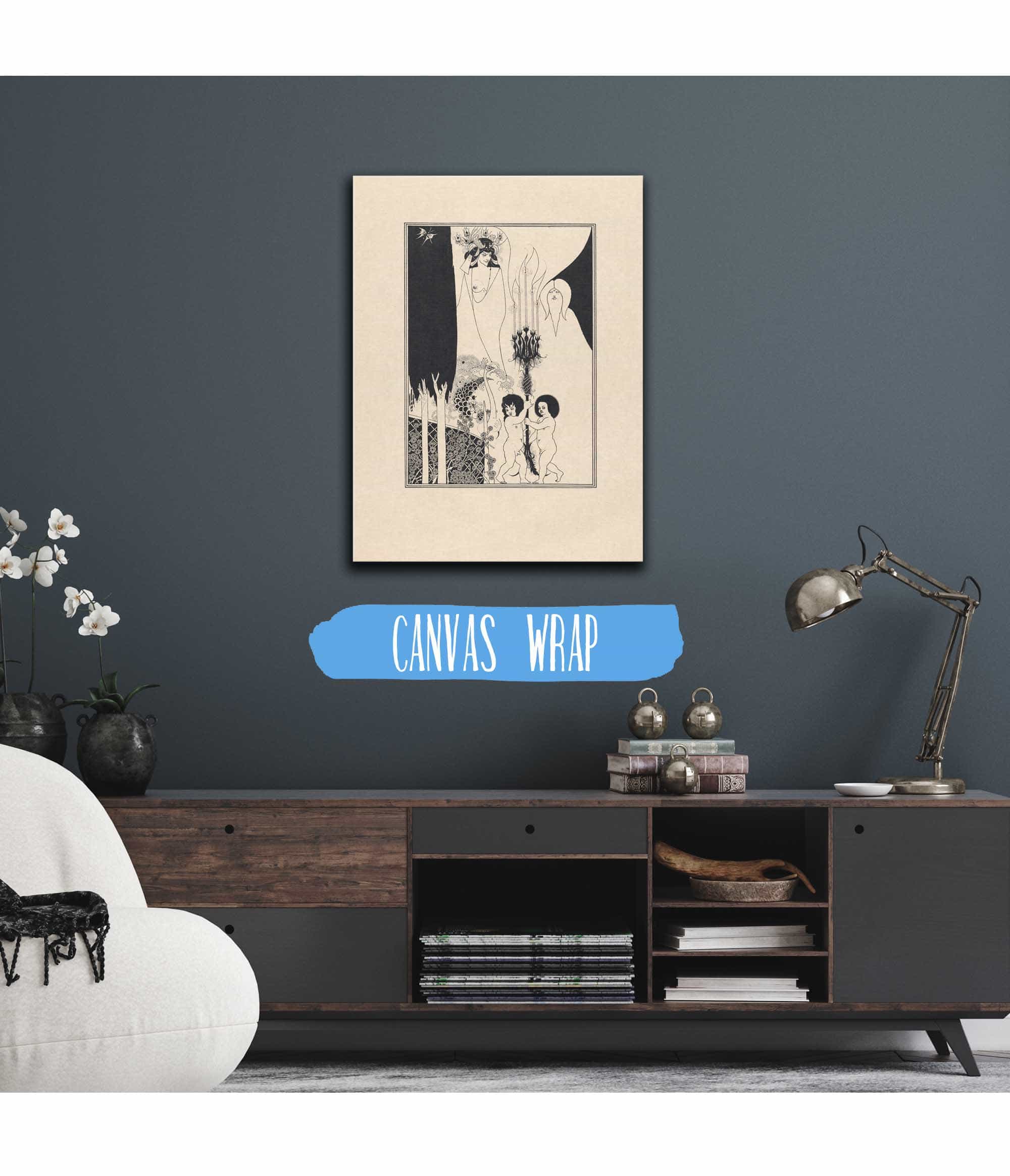 Illustration To Salome By Oscar Wilde by Aubrey Vincent Beardsley