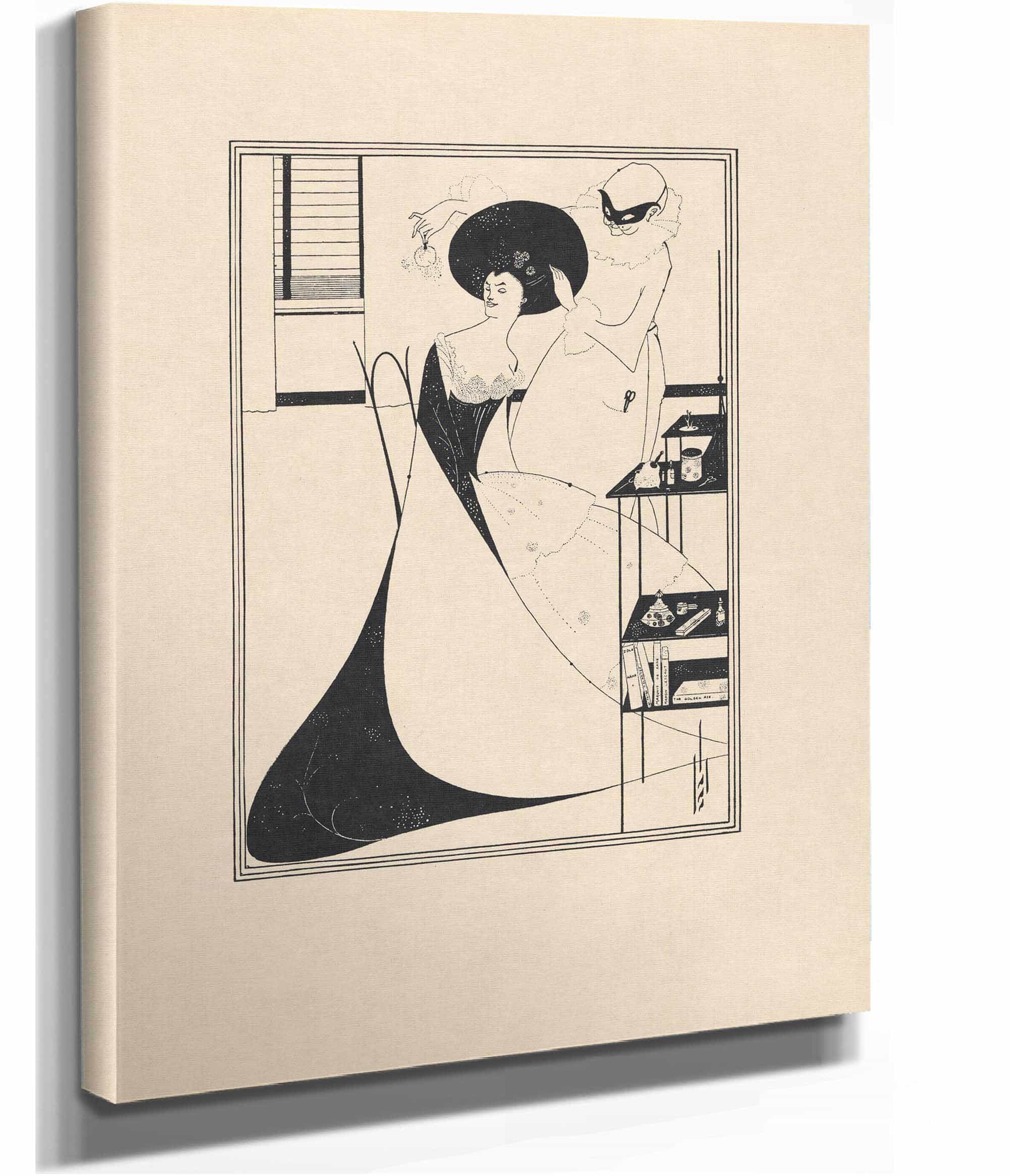 Illustration To Salome By Oscar Wilde by Aubrey Vincent Beardsley