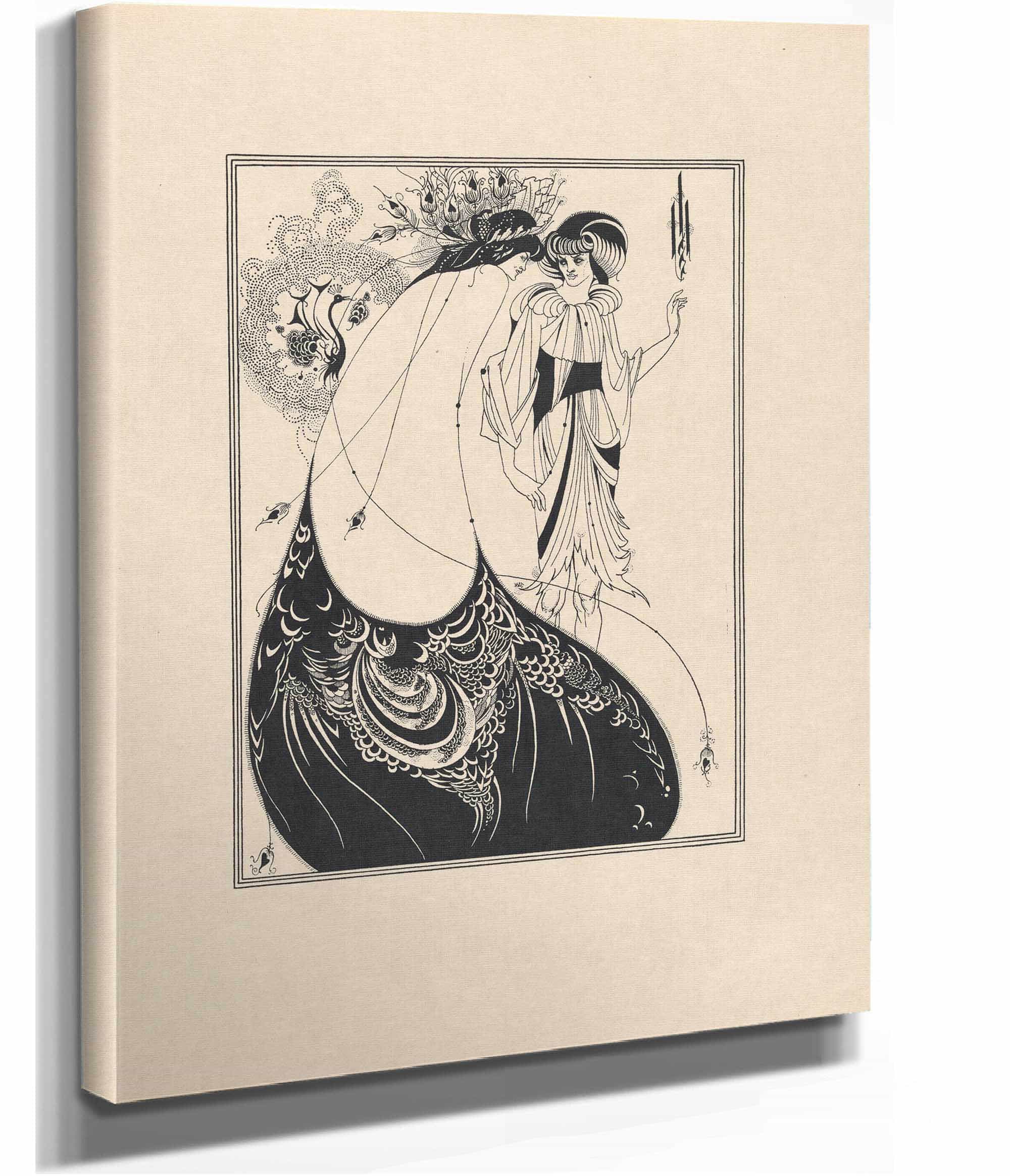 Illustration To Salome By Oscar Wilde by Aubrey Vincent Beardsley