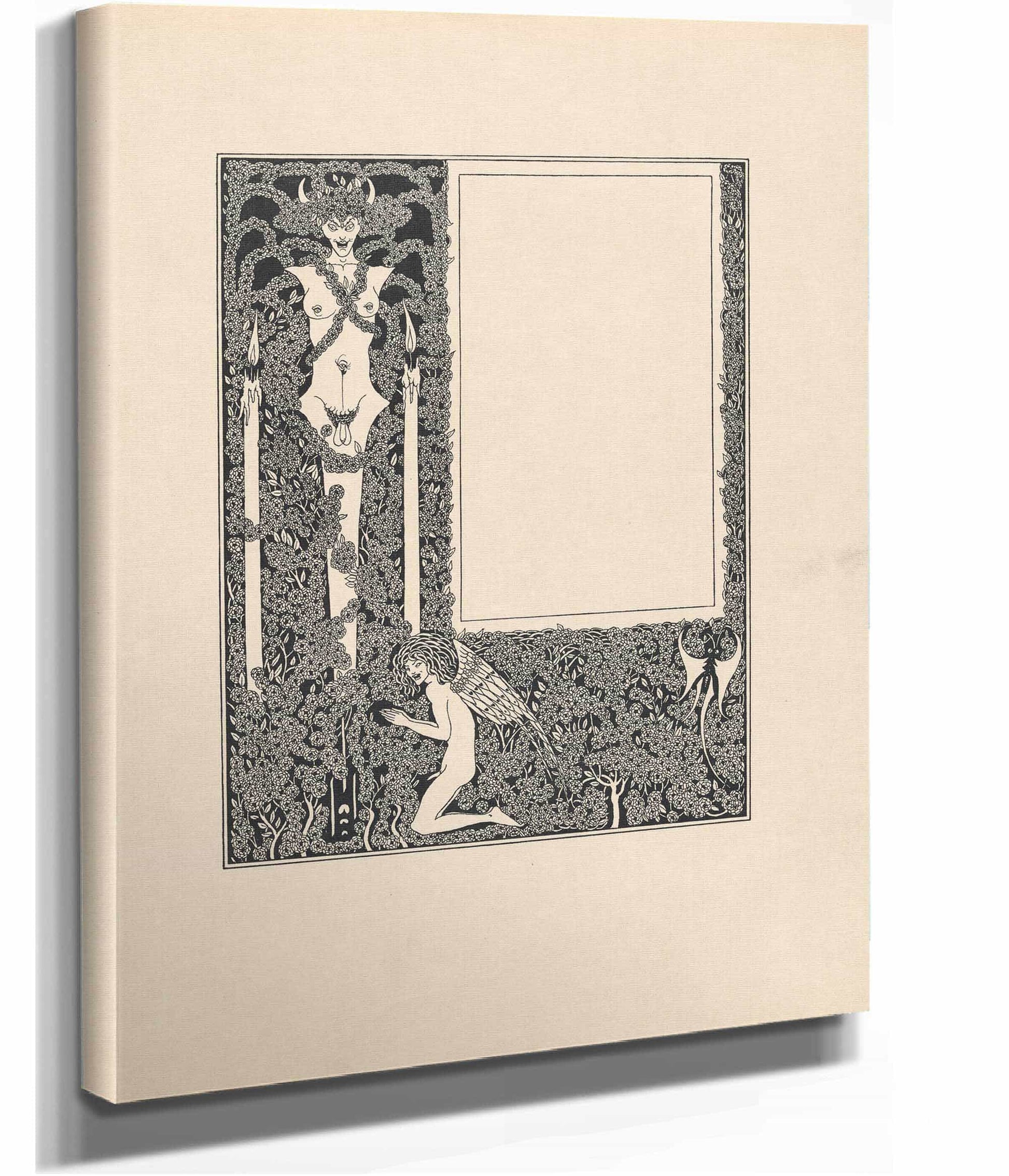 Illustration To Salome By Oscar Wilde by Aubrey Vincent Beardsley