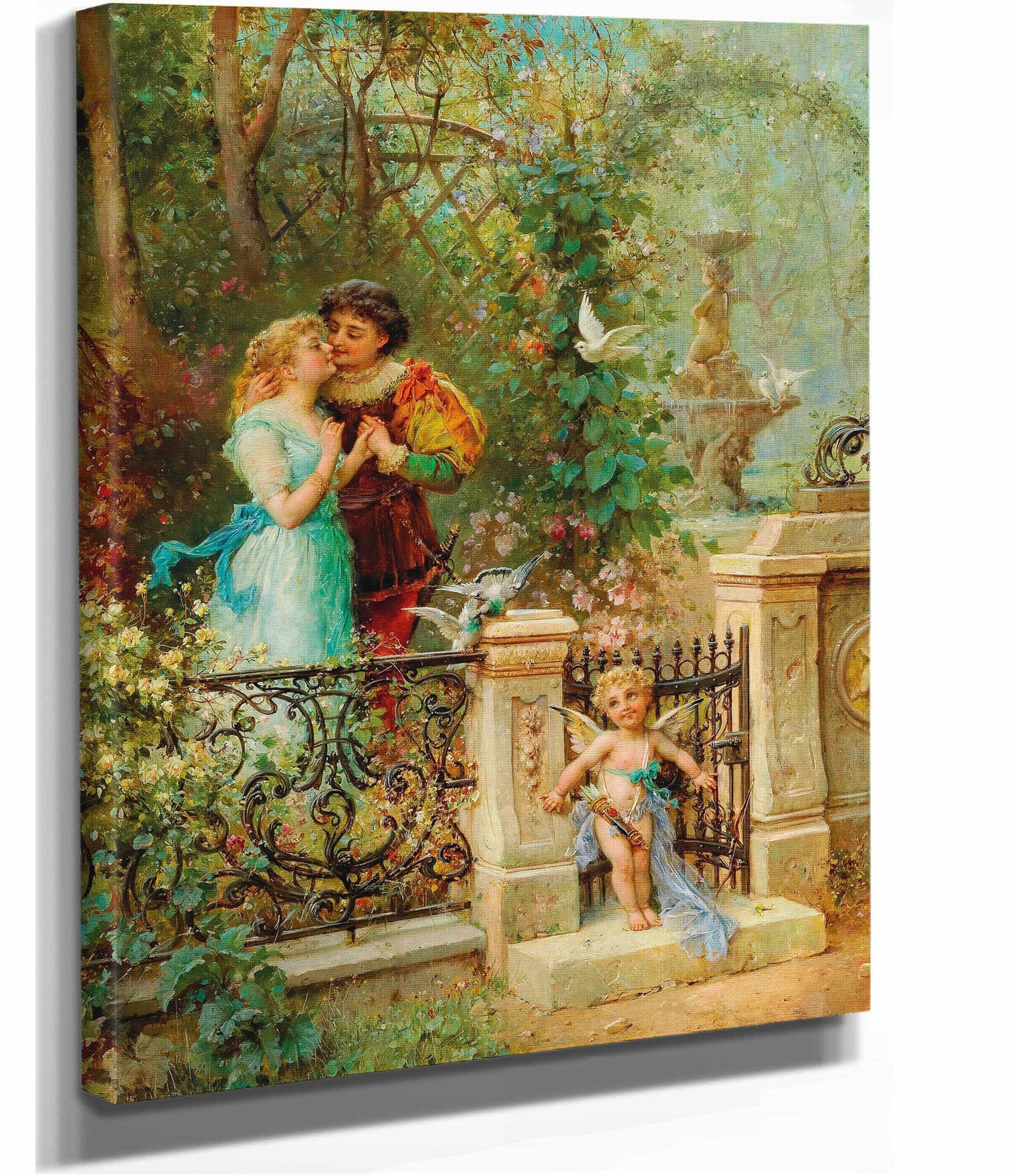 Im Banne Amors by Hans Zatzka