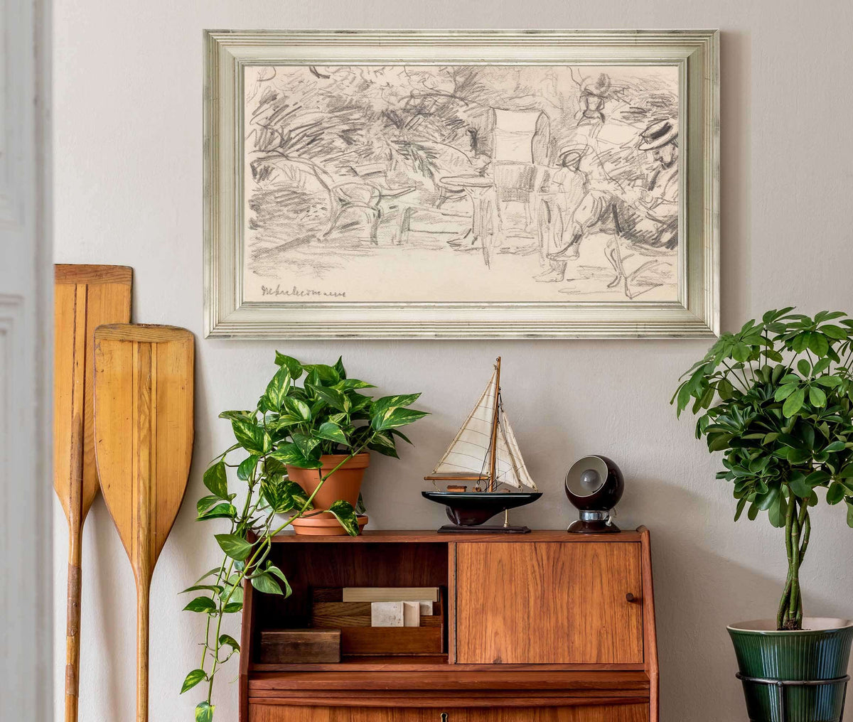 Im Garten by Max Liebermann