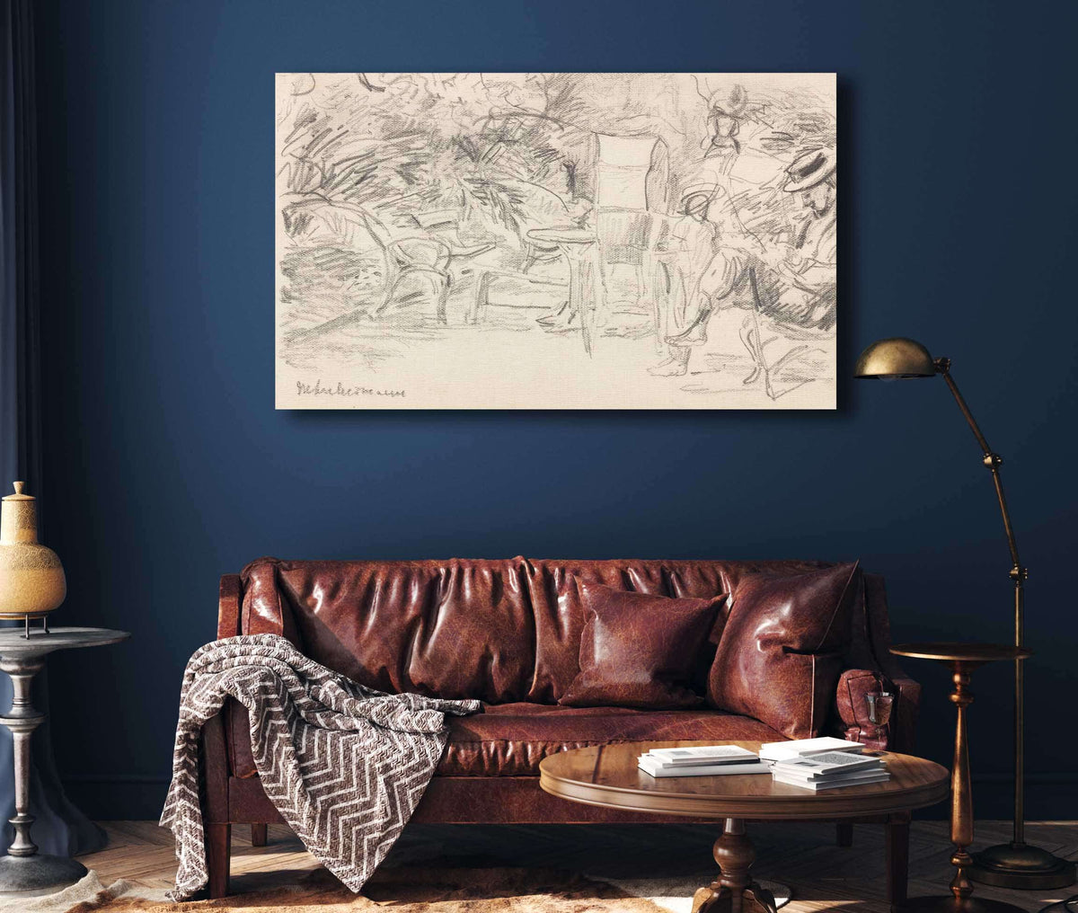 Im Garten by Max Liebermann