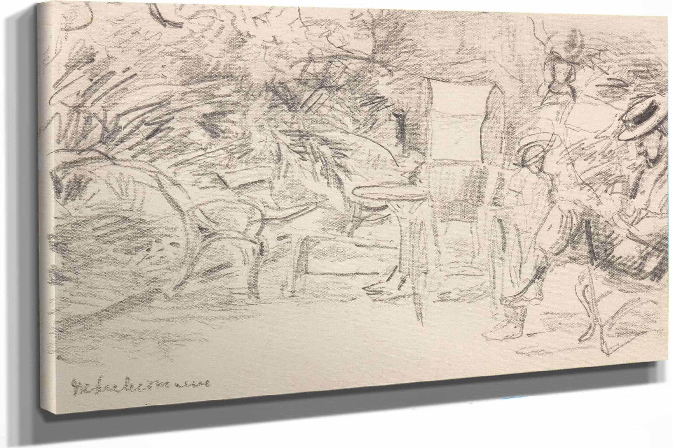 Im Garten by Max Liebermann