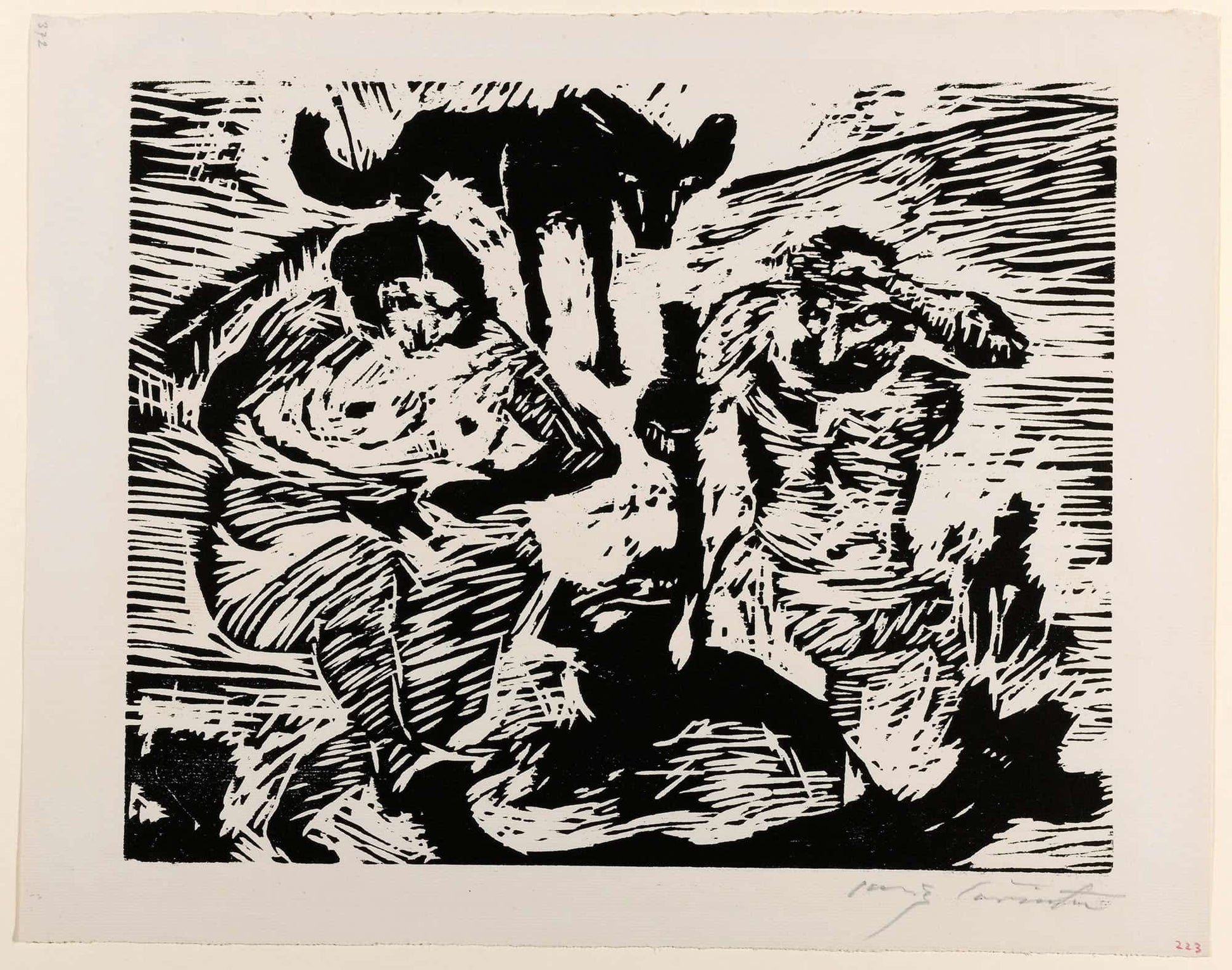 Im Schweisse Deines Angesichts by Lovis Corinth