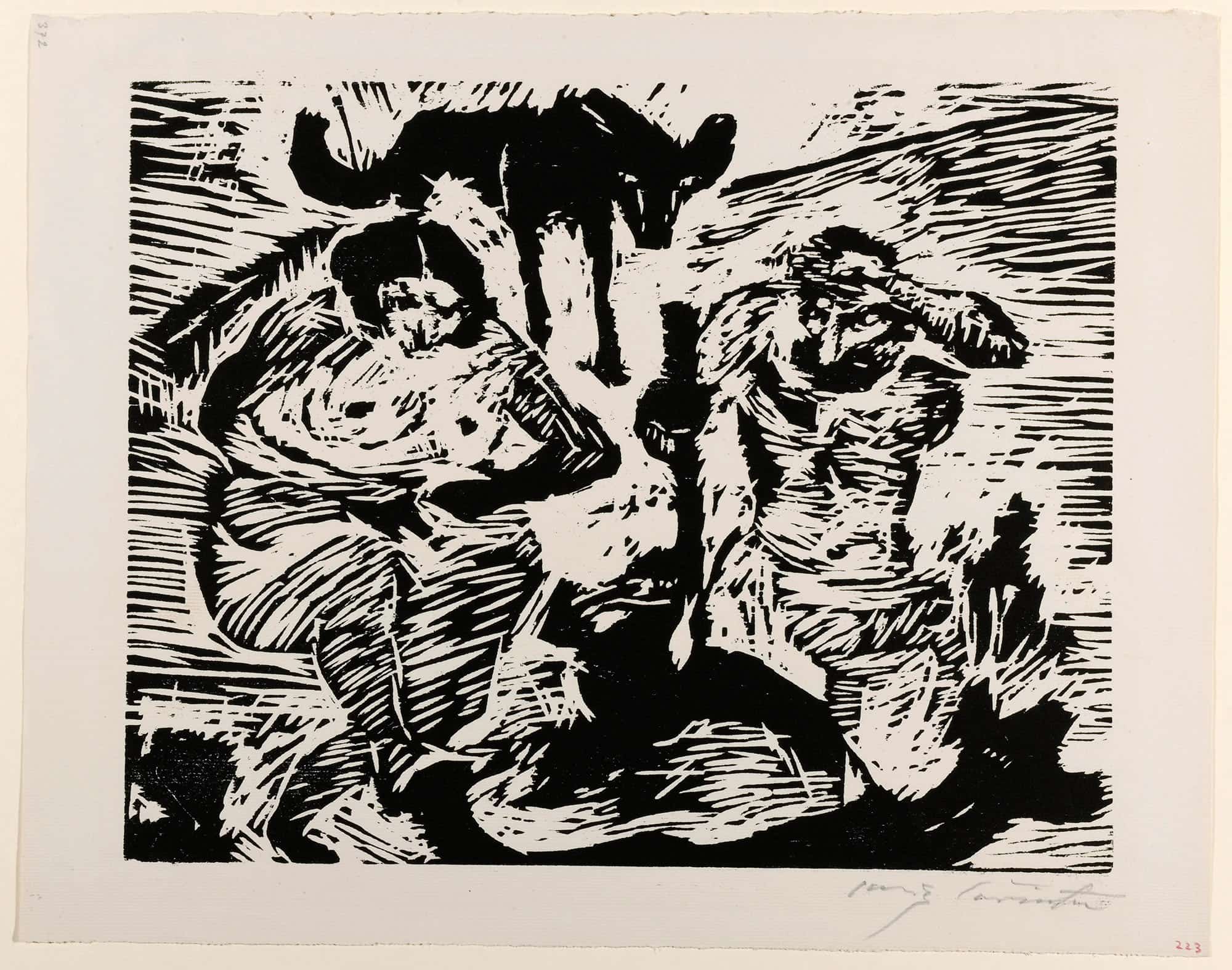 Im Schweisse Deines Angesichts by Lovis Corinth