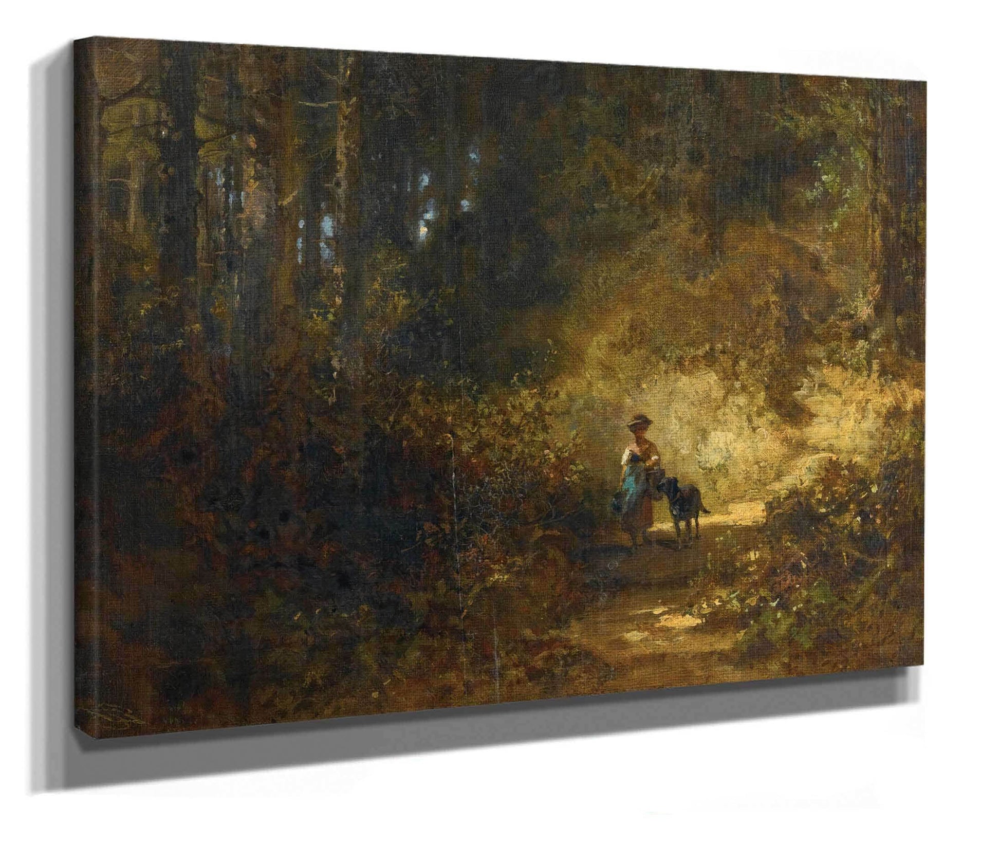 Im Walde In The Forest by Carl Spitzweg