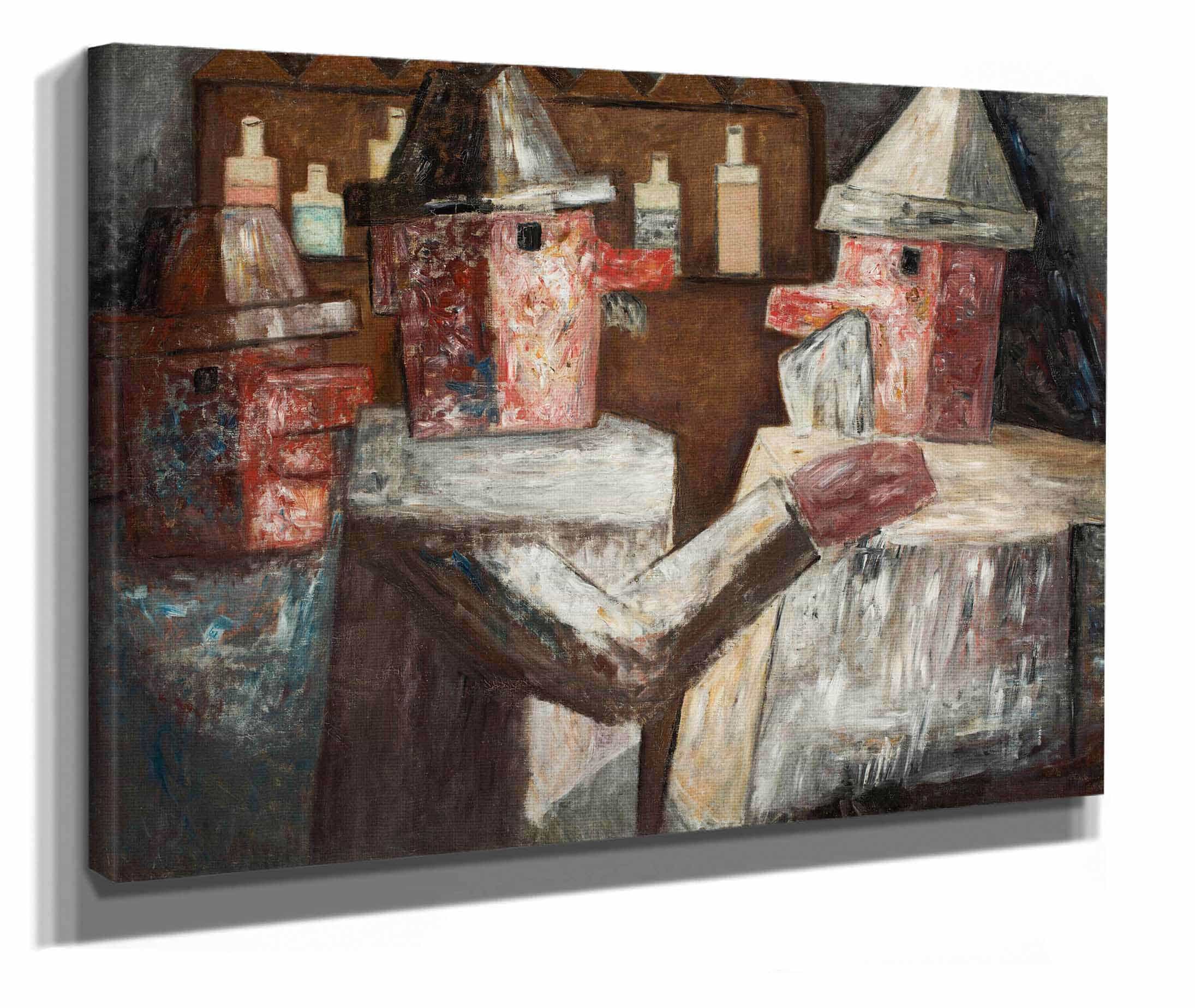 In A Bar by Tadeusz Makowski