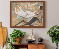 In A Hammock by Zygmunt Waliszewski