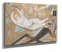 In A Hammock by Zygmunt Waliszewski