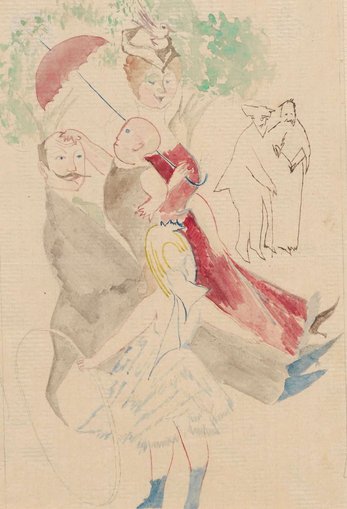 In A Park by Zygmunt Waliszewski