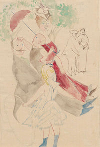 In A Park by Zygmunt Waliszewski