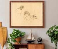 In A Private Room Third Plate by Jean Louis Forain