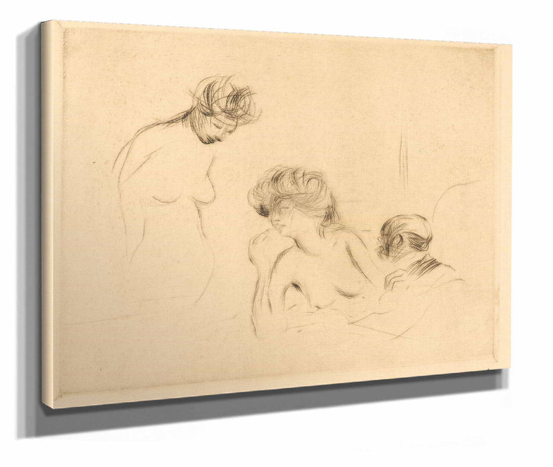 In A Private Room Third Plate by Jean Louis Forain