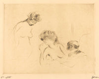 In A Private Room Third Plate by Jean Louis Forain