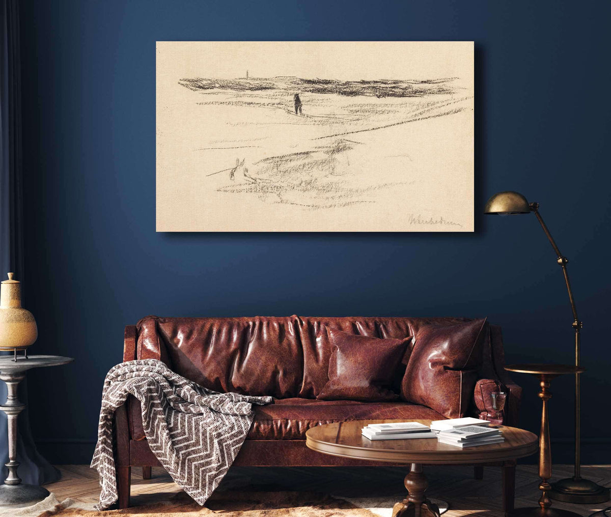 In Den Dunen by Max Liebermann