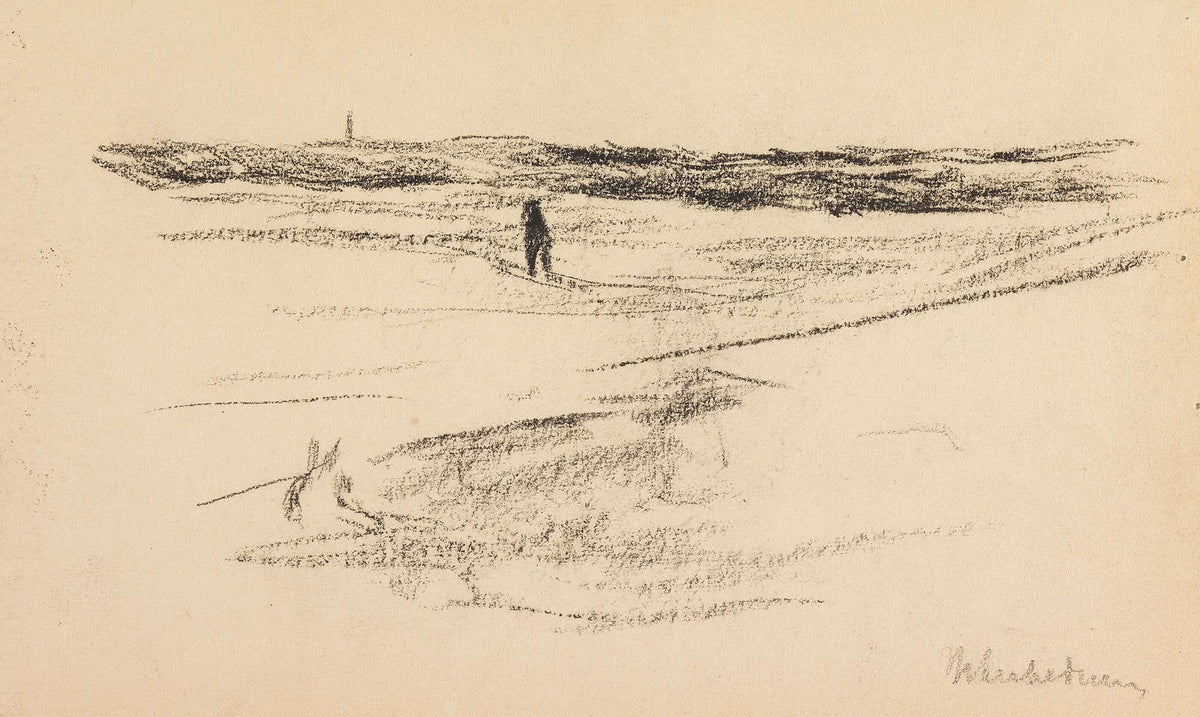 In Den Dunen by Max Liebermann