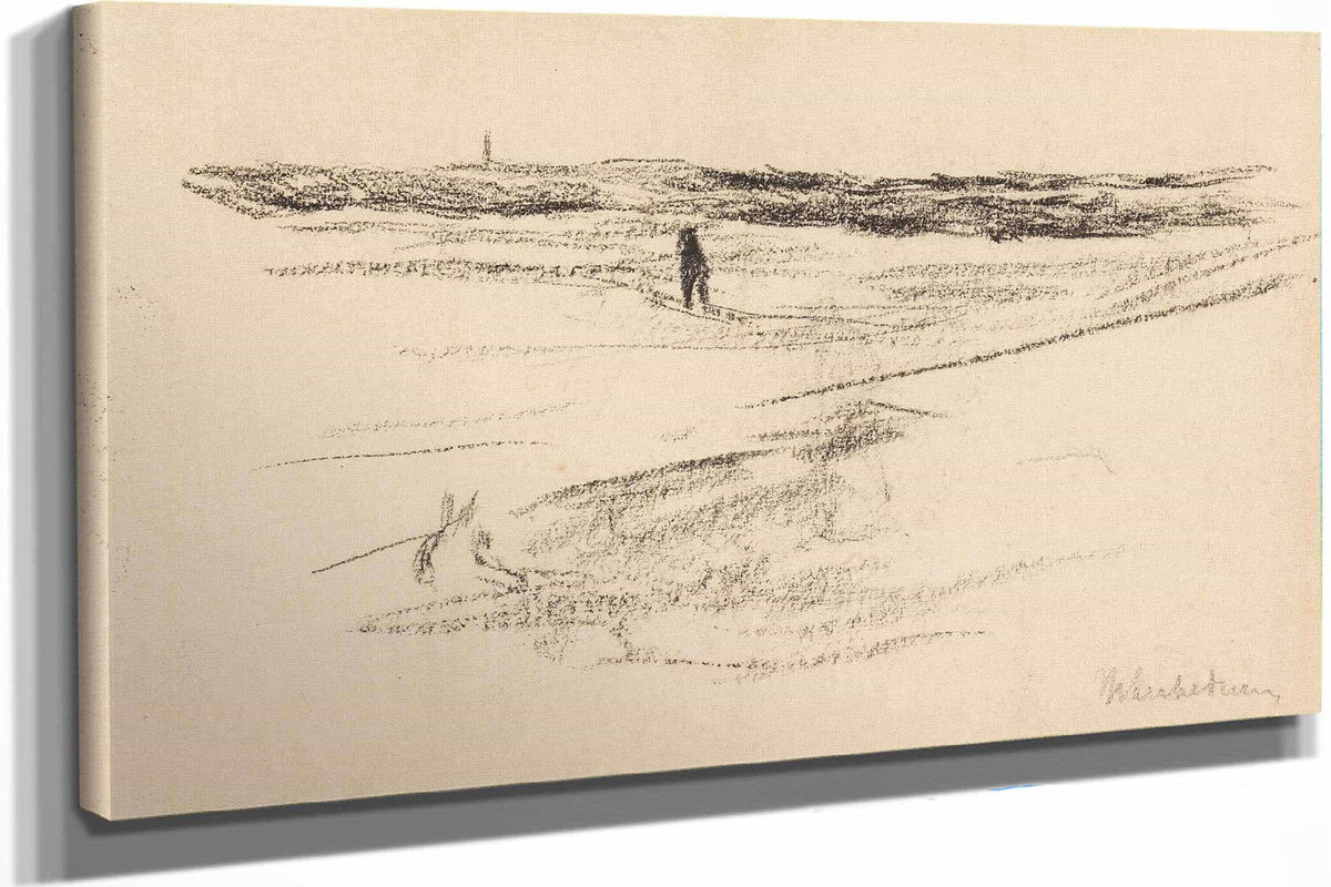 In Den Dunen by Max Liebermann