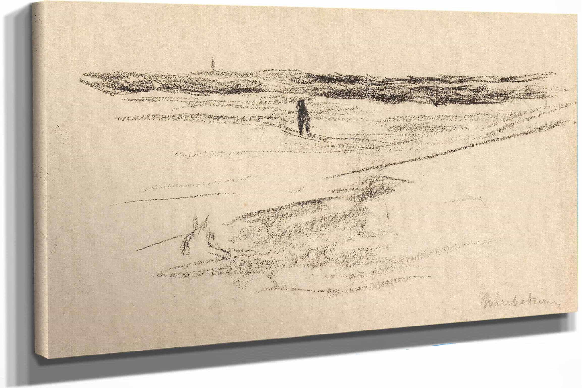 In Den Dunen by Max Liebermann