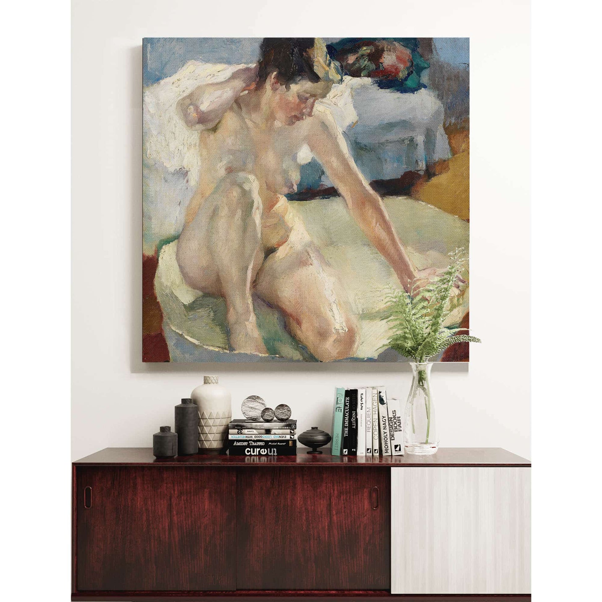 In Der Badewanne Ii by Leo Putz