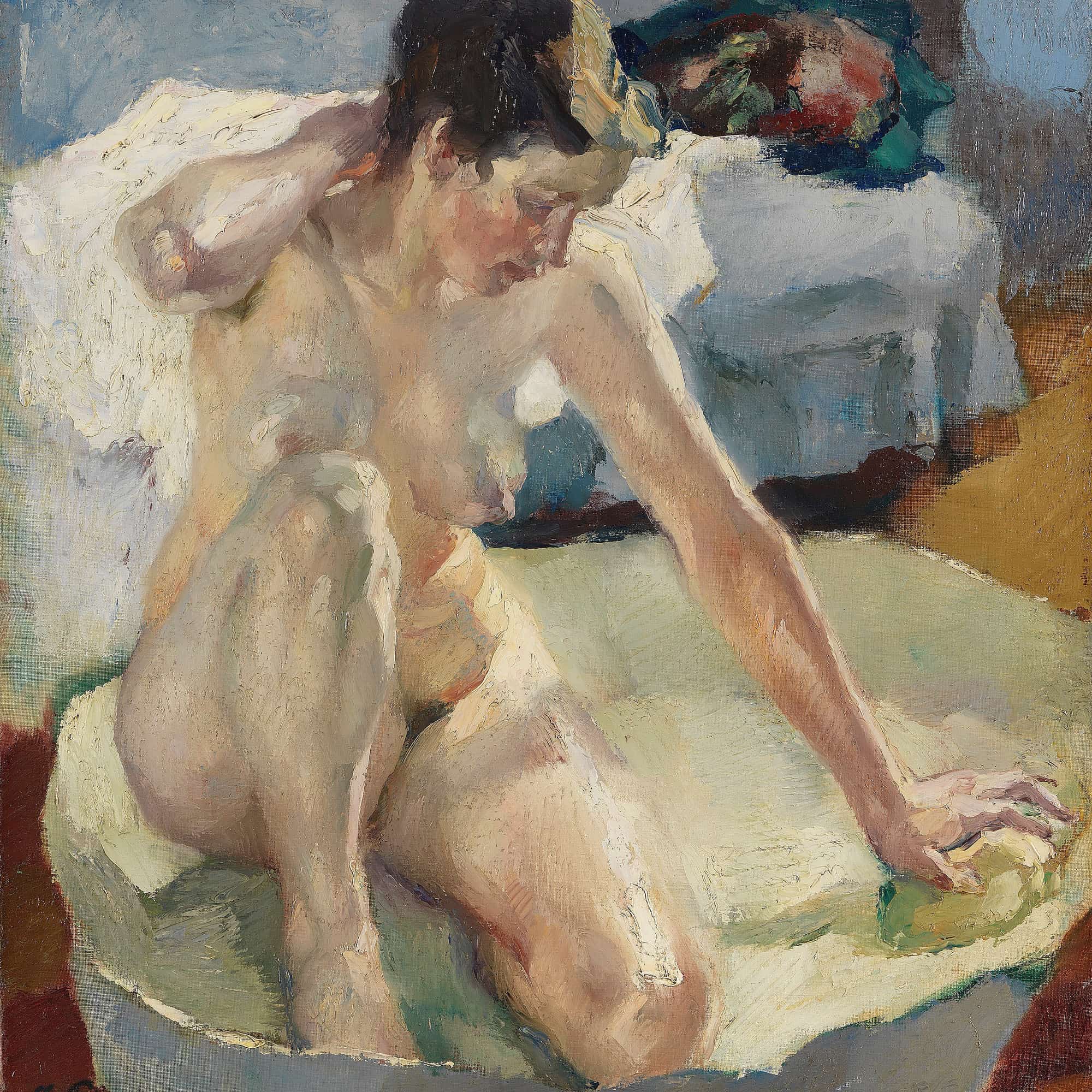 In Der Badewanne Ii by Leo Putz