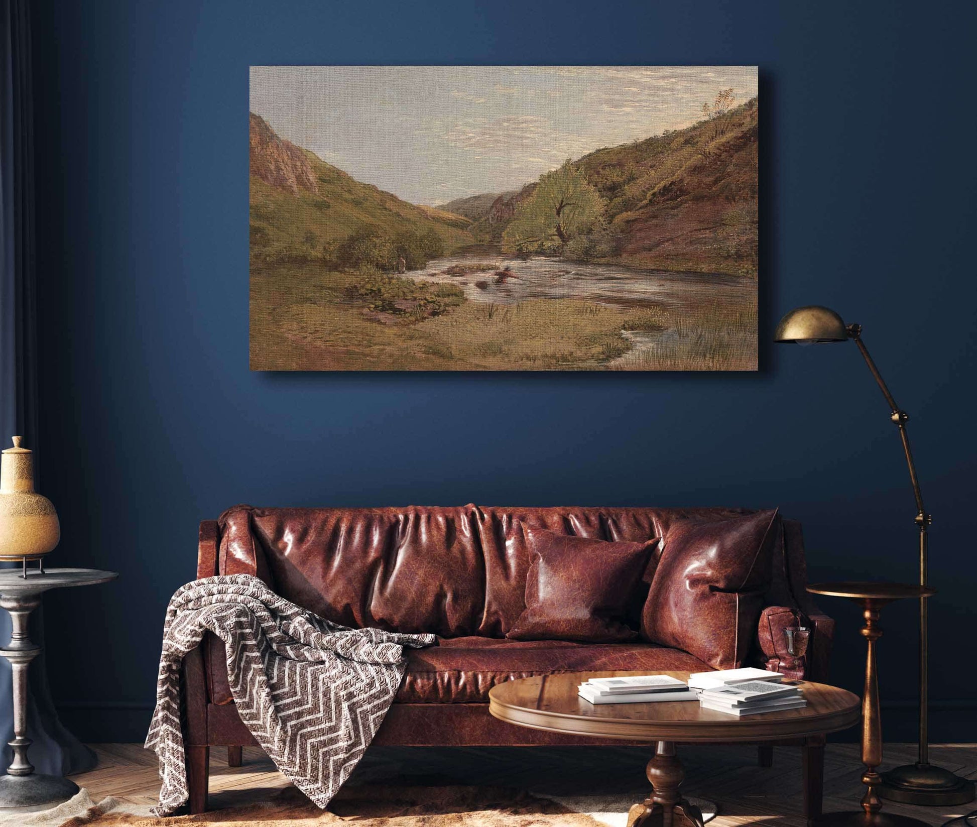 In Dovedale  by John Linnell