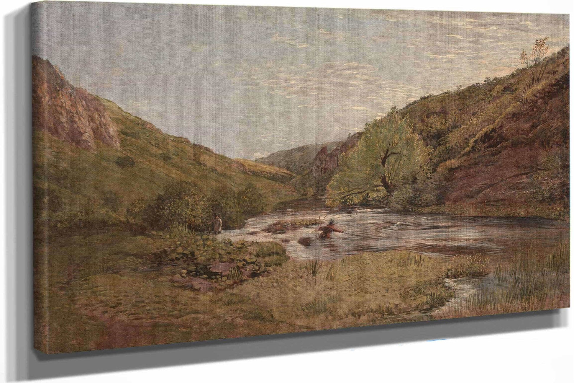 In Dovedale  by John Linnell