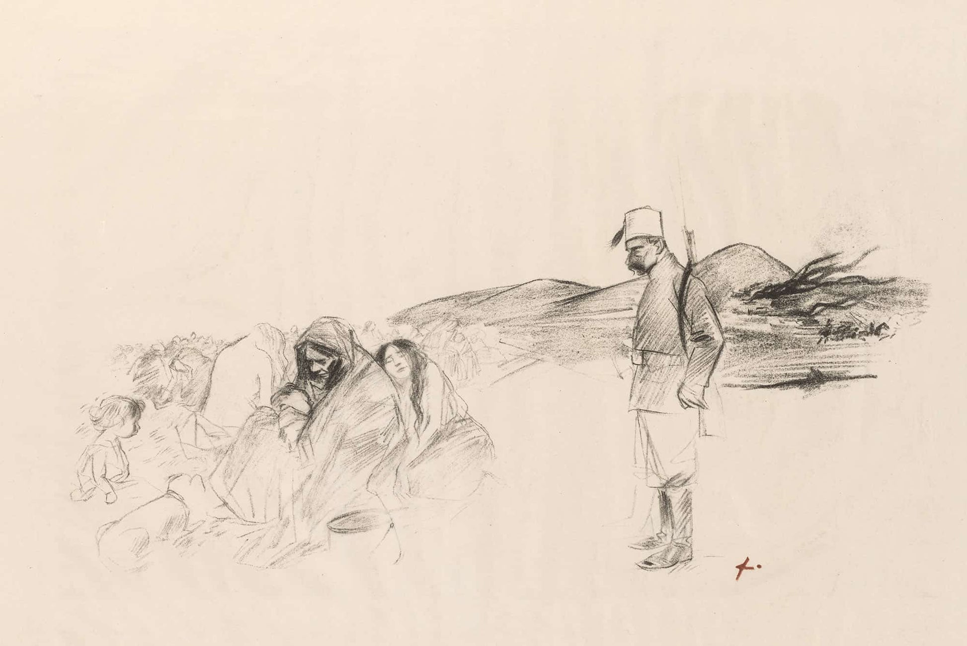 In Greece by Jean Louis Forain