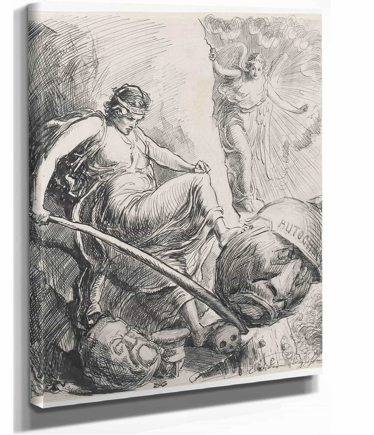 In Her Path by Charles Dana Gibson