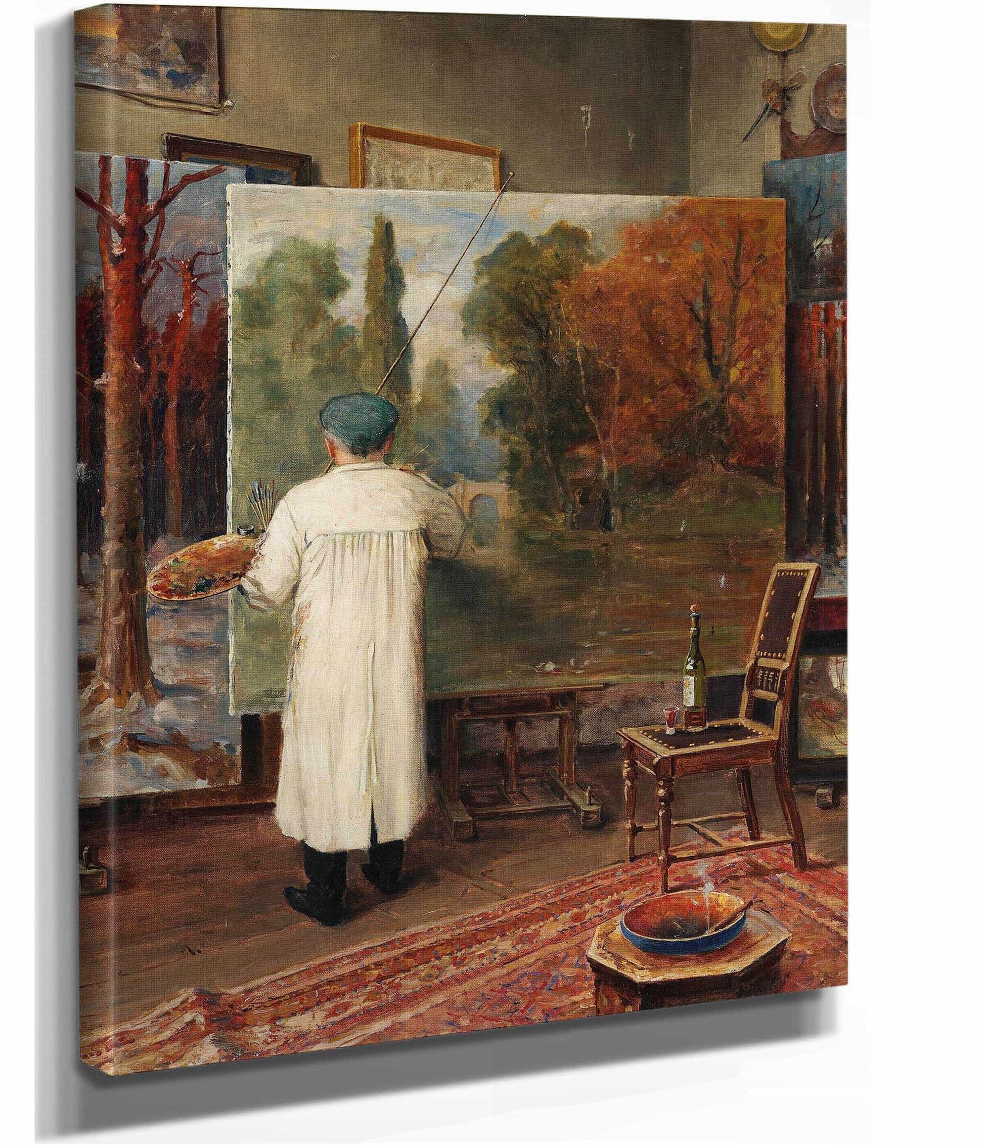 In Seinem Atelier by Julius Sergius Klever