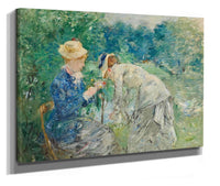 In The Bois De Boulogne by Berthe Morisot