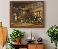 In The Classroom by Konstantin Egorovich Makovsky