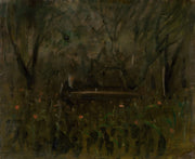 In The Garden At The Table by Ladislav Mednyanszky