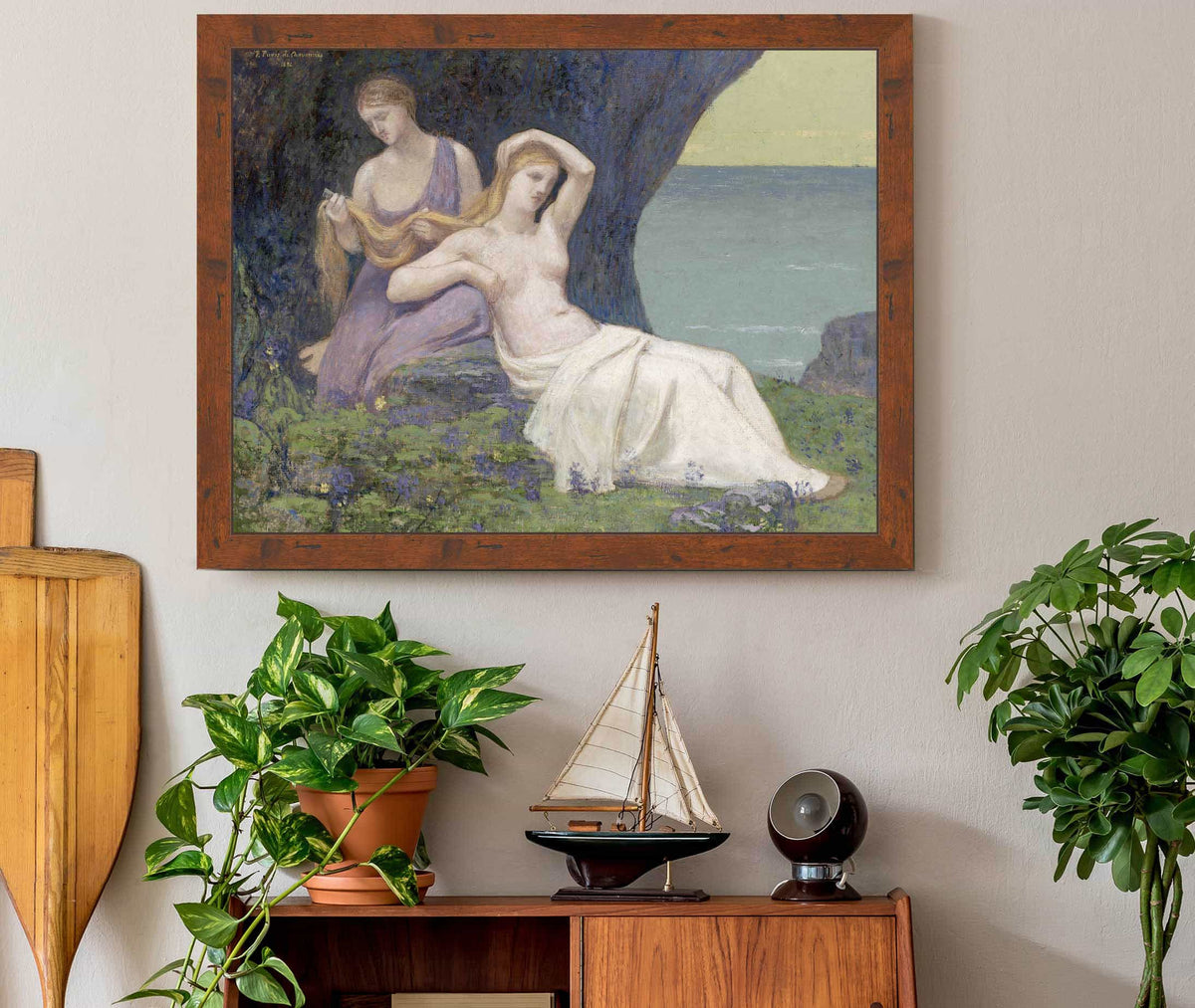 In The Heather by Pierre Puvis De Chavannes