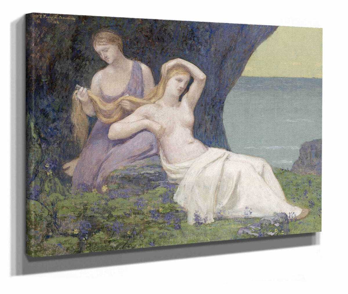 In The Heather by Pierre Puvis De Chavannes