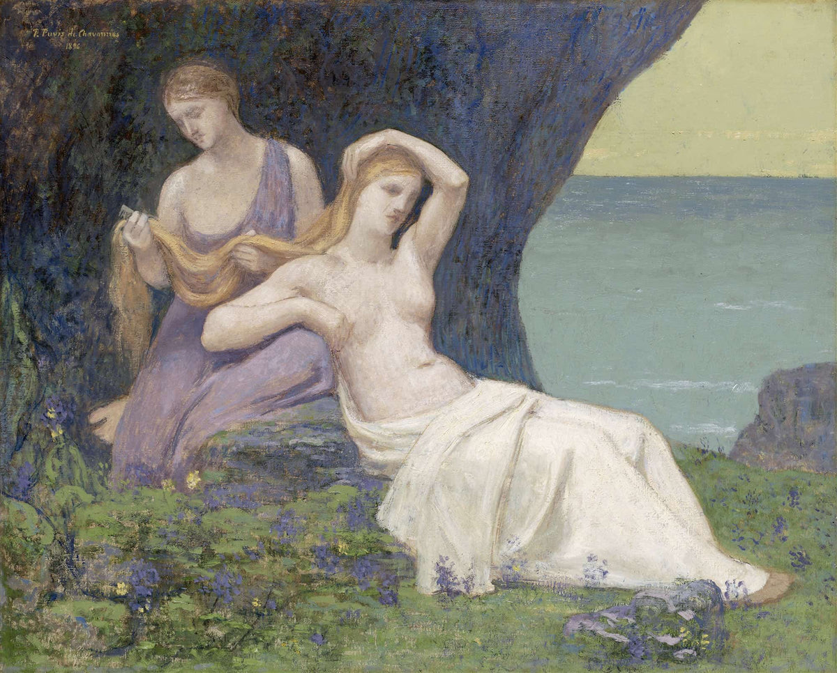 In The Heather by Pierre Puvis De Chavannes
