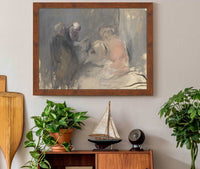 In The Hospital Fourth Quarter S Or First Third S by Jean Louis Forain