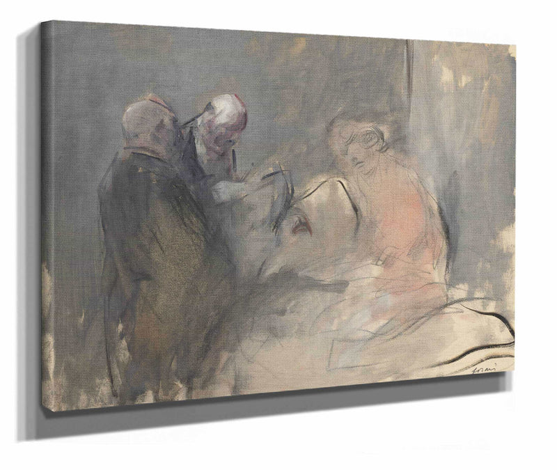 In The Hospital Fourth Quarter S Or First Third S by Jean Louis Forain