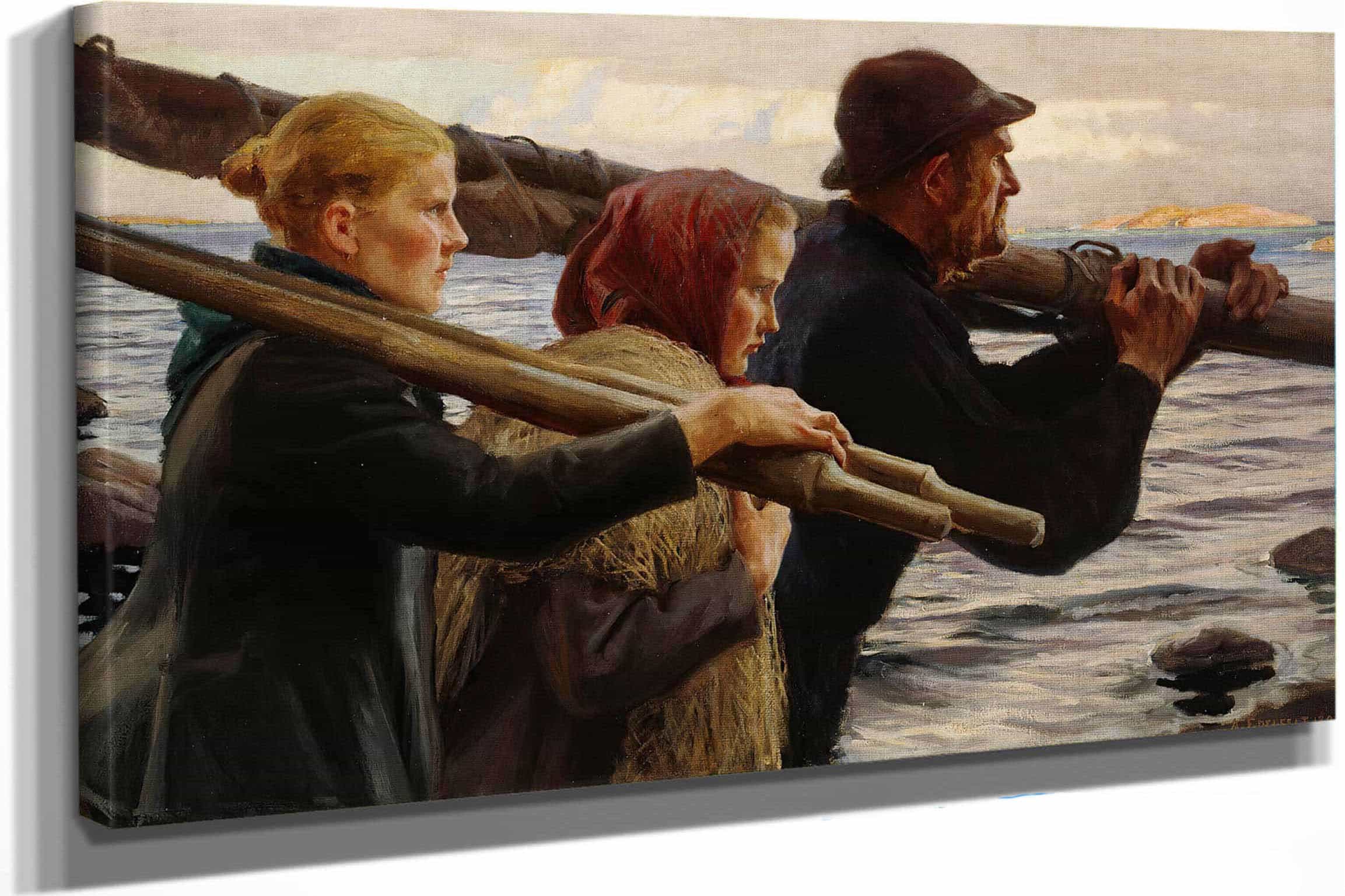 In The Outer Archipelago By Albert Edelfelt