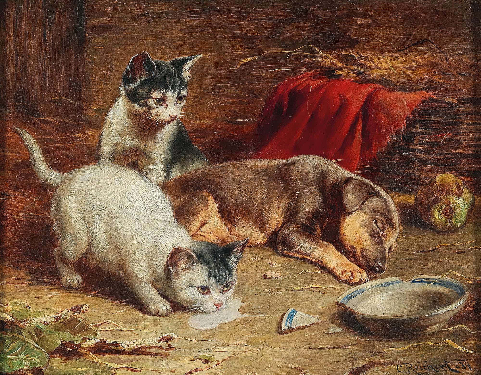 In The Pantry by Carl Reichert